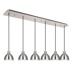 Kuzco Lighting - MP1706BN-06 - LED Pendant - Chroma - Brushed Nickel