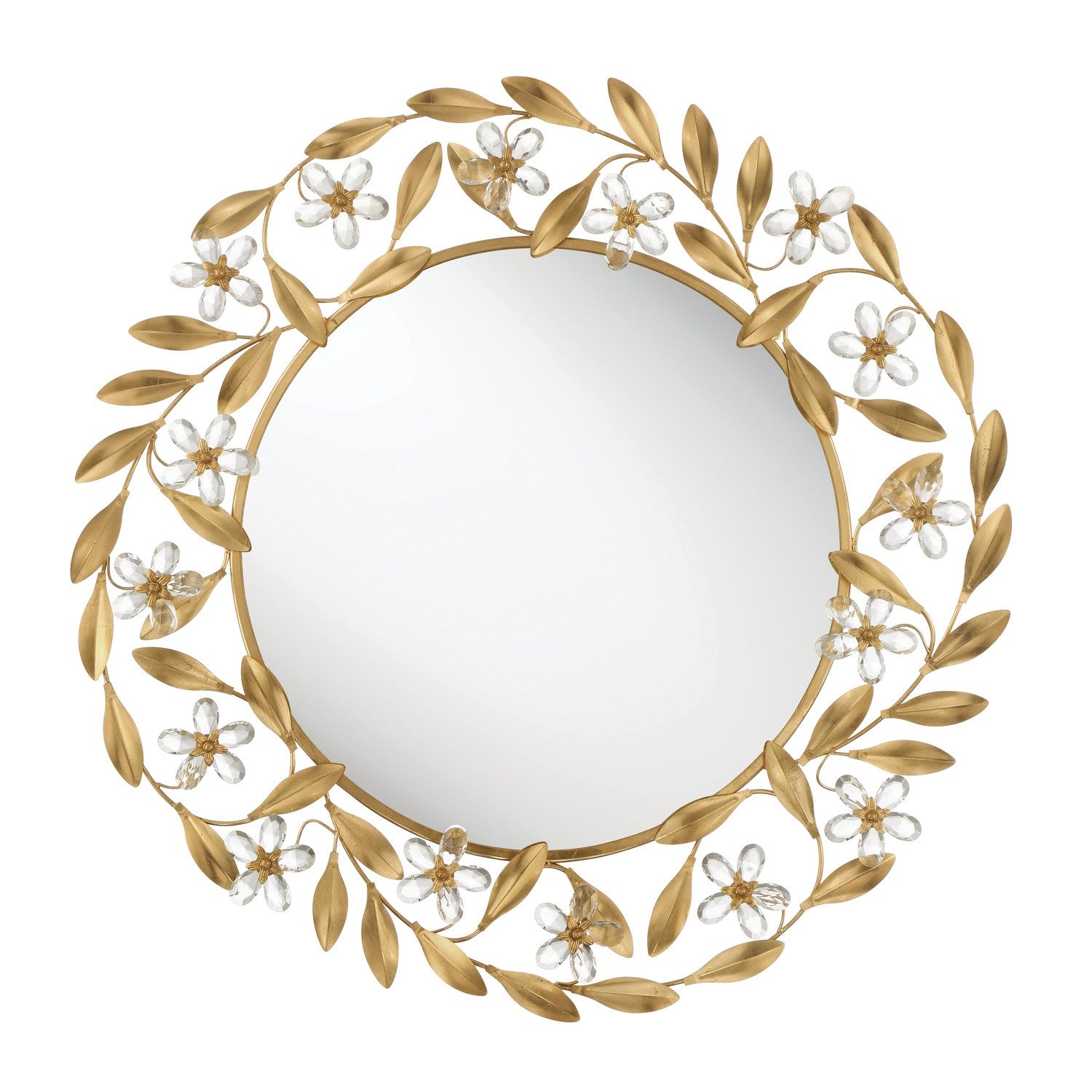 Crystorama - MSL-M030-GA - Mirror - Marselle - Antique Gold