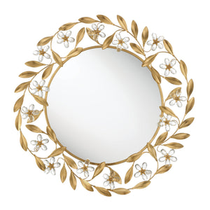 Crystorama - MSL-M030-GA - Mirror - Marselle - Antique Gold