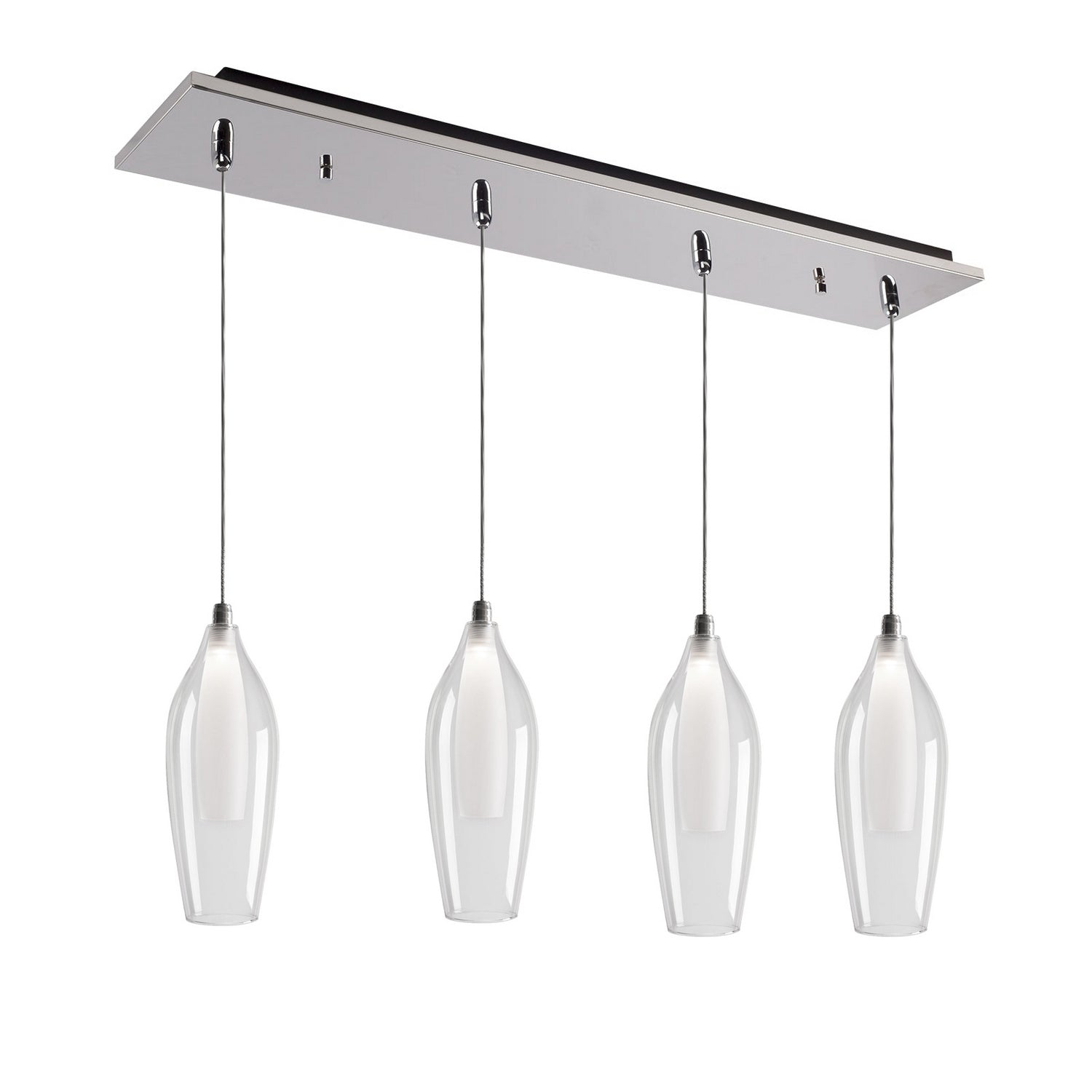 Kuzco Lighting - MP3004CH-04 - LED Pendant - Victoria - Chrome