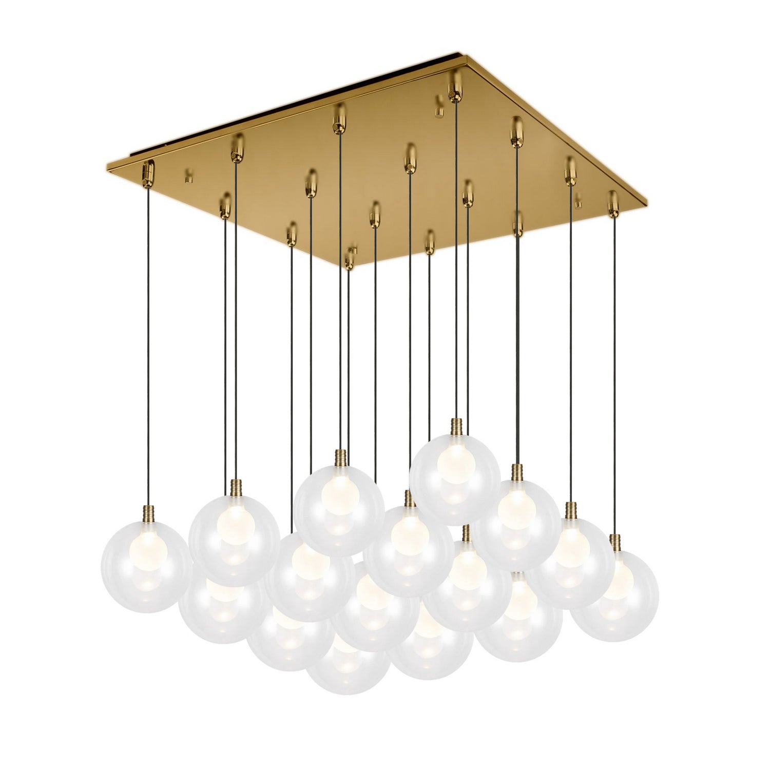 Kuzco Lighting - MP3106BG-16 - LED Pendant - Bolla - Brushed Gold