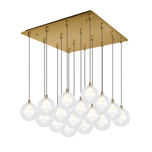 Kuzco Lighting - MP3106BG-16 - LED Pendant - Bolla - Brushed Gold
