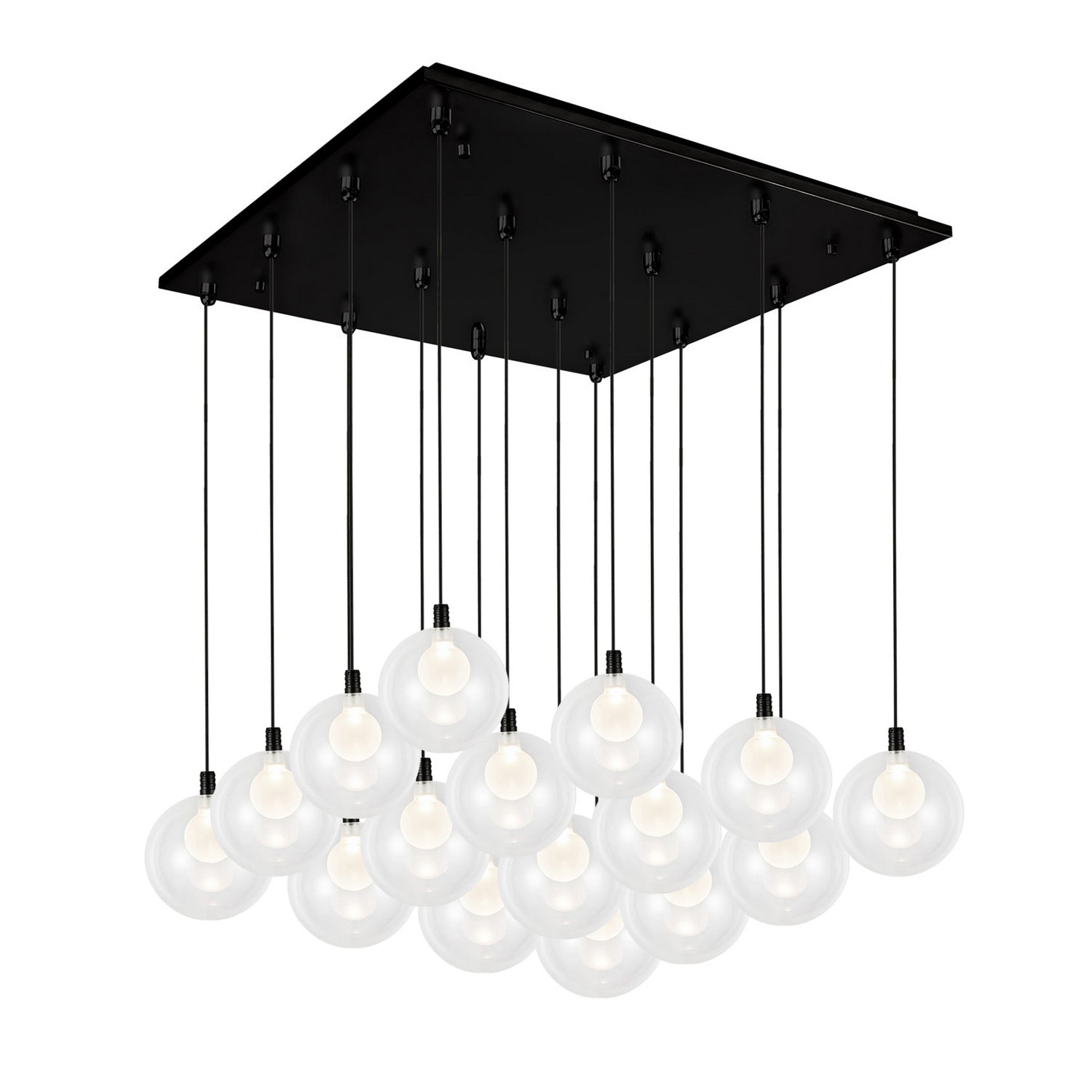 Kuzco Lighting - MP3106BK-16 - LED Pendant - Bolla - Black