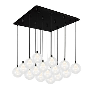 Kuzco Lighting - MP3106BK-16 - LED Pendant - Bolla - Black