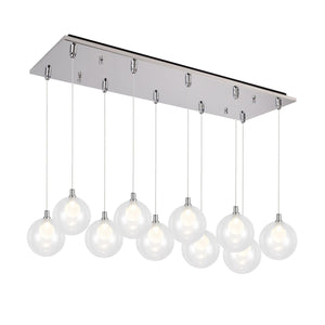 Kuzco Lighting - MP3106CH-10 - LED Pendant - Bolla - Chrome