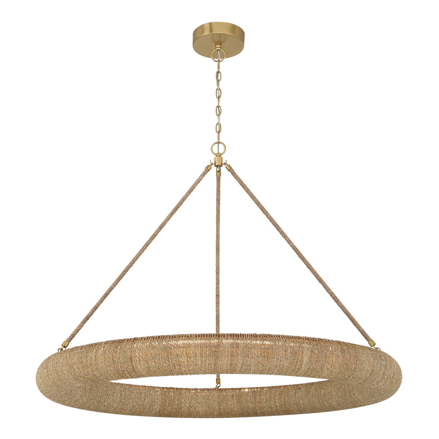 Crystorama - OAK-7539-SG - LED Chandelier - Oakley - Soft Gold