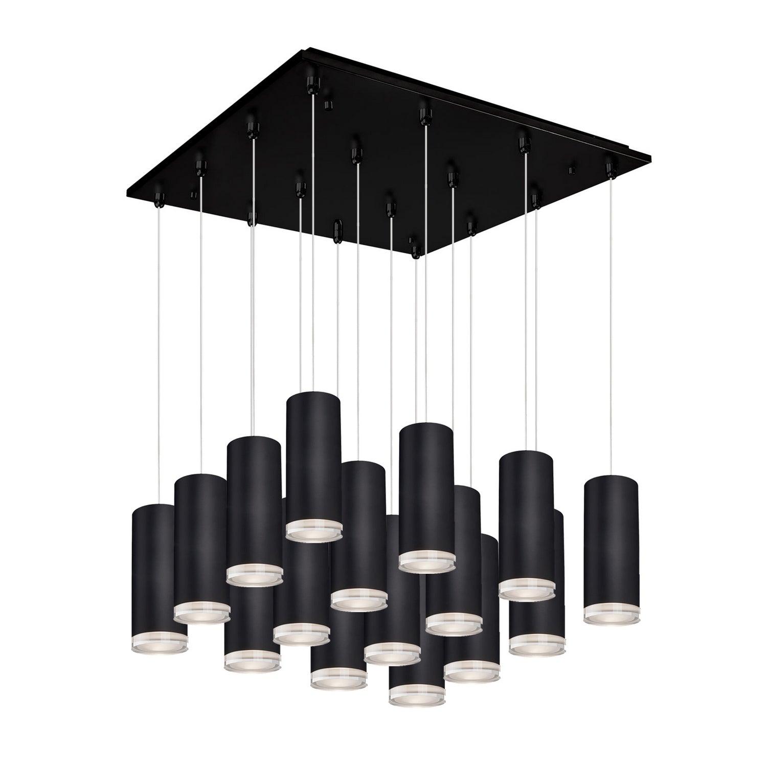 Kuzco Lighting - MP401431BK-16 - LED Pendant - Cameo - Black