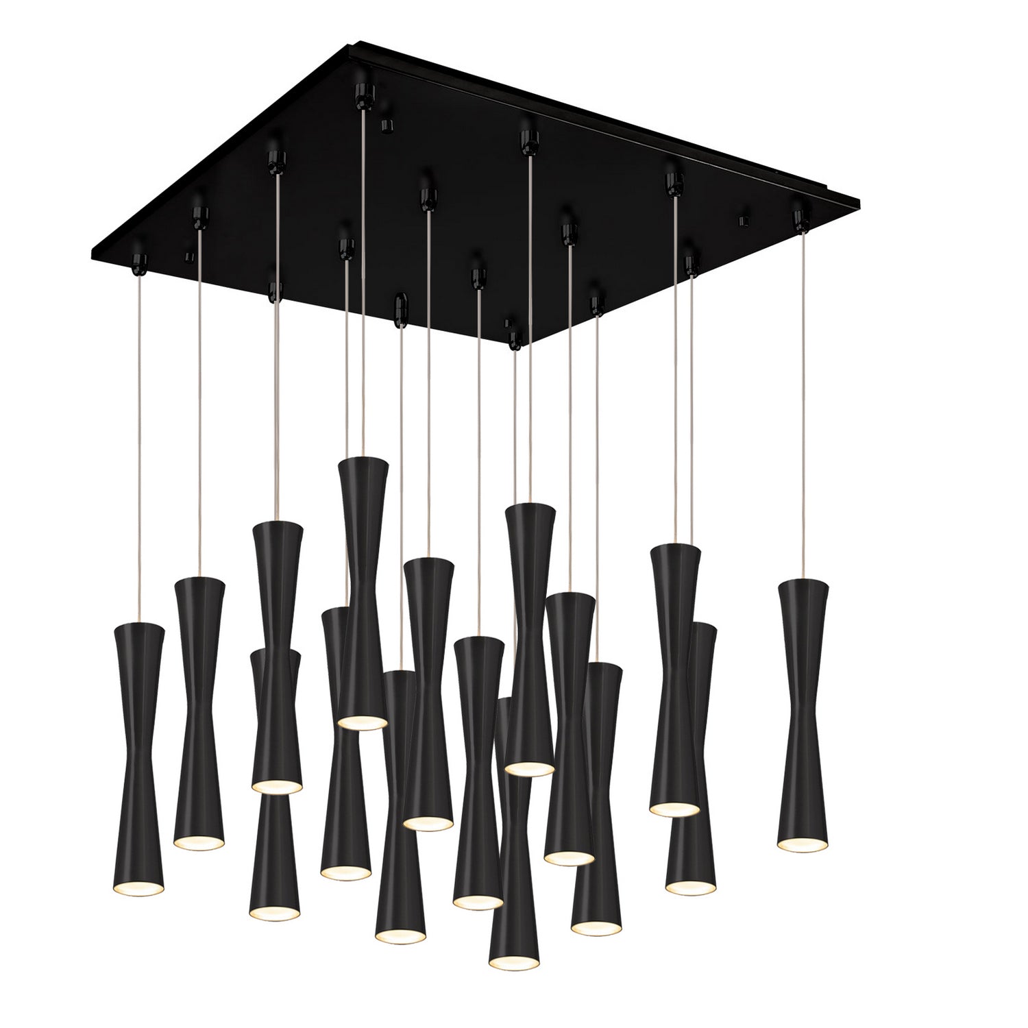 Kuzco Lighting - MP42502BK-16 - LED Pendant - Robson - Black