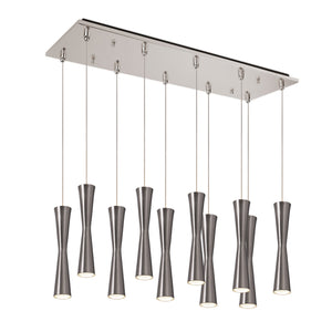 Kuzco Lighting - MP42502BN-10 - LED Pendant - Robson - Brushed Nickel