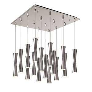 Kuzco Lighting - MP42502BN-16 - LED Pendant - Robson - Brushed Nickel