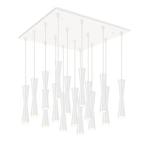 Kuzco Lighting - MP42502WH-16 - LED Pendant - Robson - White