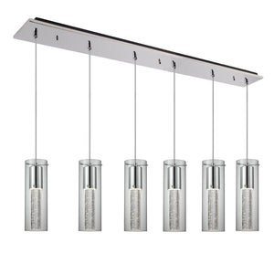 Kuzco Lighting - MP4401CH-06 - LED Pendant - Champagne - Chrome