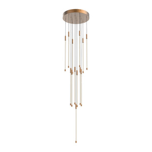 Kuzco Lighting - MP75121-BG-UNV-010 - LED Pendant - Motif - Brushed Gold