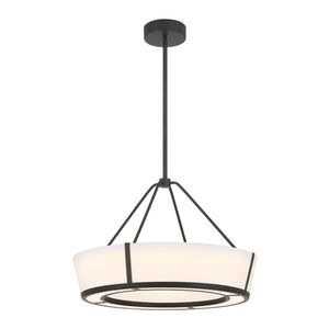 Crystorama - RYC-8106-CZ - LED Pendant - Royce - Charcoal Bronze