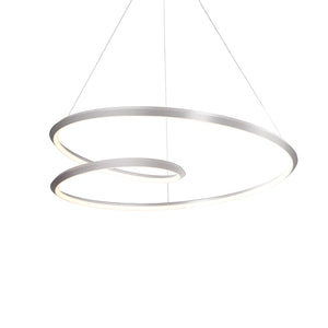 Kuzco Lighting - PD22339-BN-UNV-010 - LED Pendant - Ampersand - Brushed Nickel