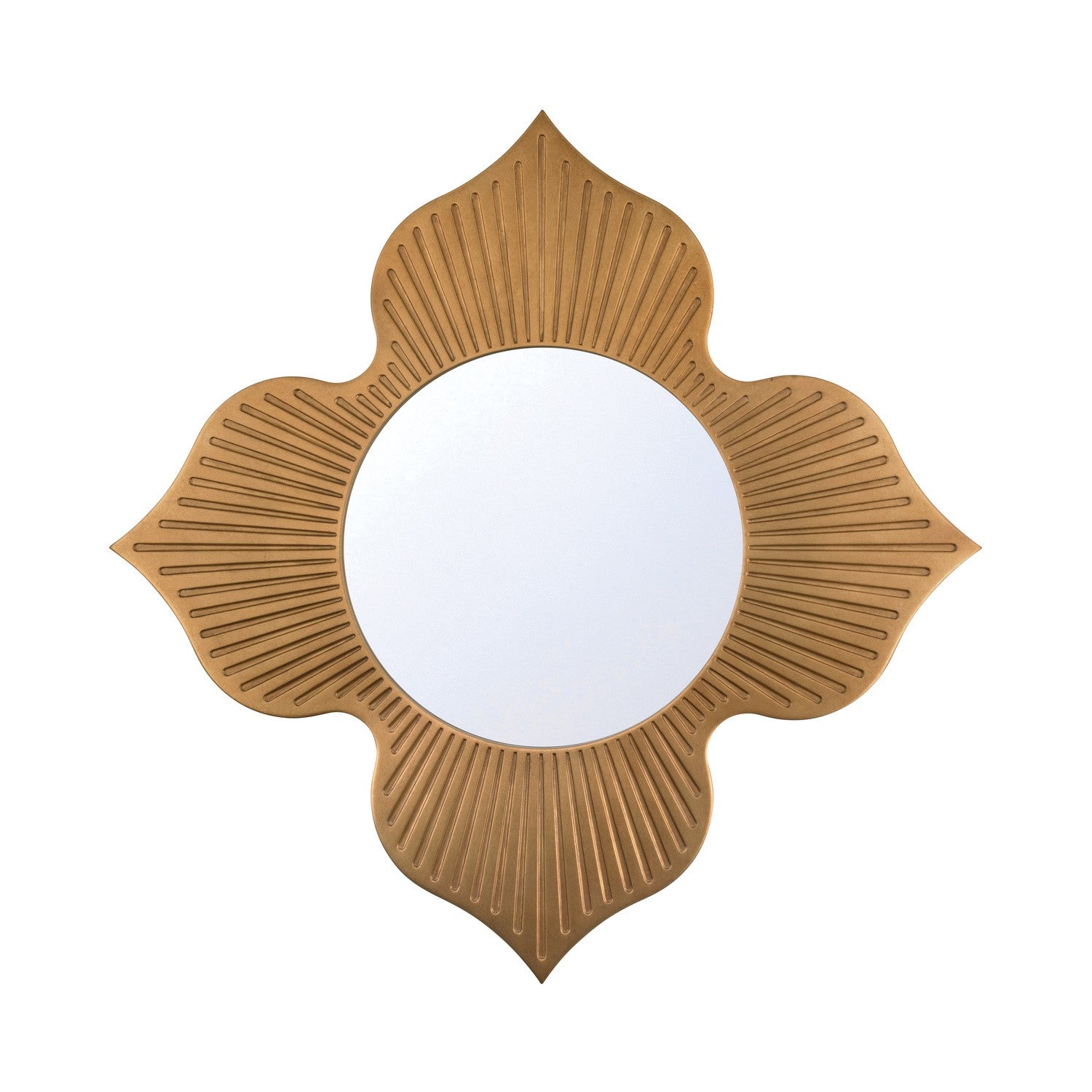 Crystorama - TUL-M100-BB - Mirror - Tullos - Burnished Brass