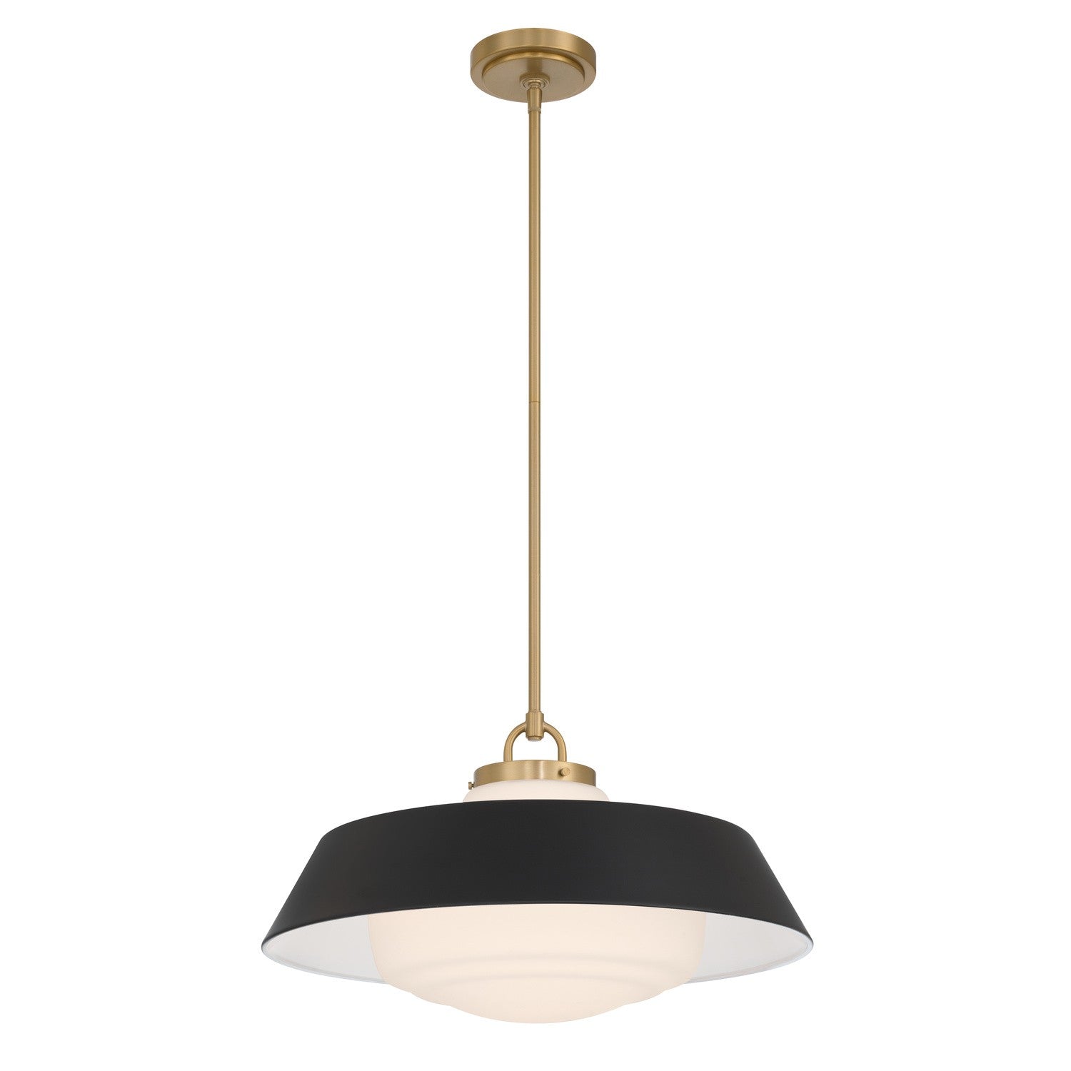 Crystorama - XAN-8009-VG-MK - Three Light Pendant - Xander - Vibrant Gold