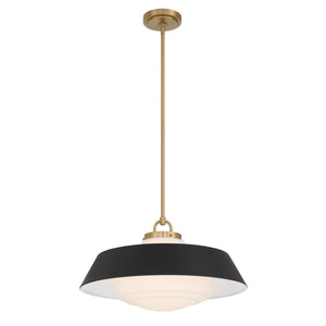 Crystorama - XAN-8009-VG-MK - Three Light Pendant - Xander - Vibrant Gold