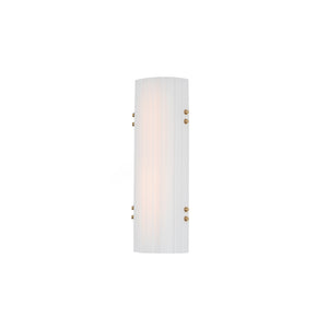 Studio M - SM21362WTNAB - LED Bath Vanity - Facets - Natural Aged Brass