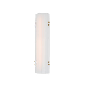 Studio M - SM21363WTNAB - LED Bath Vanity - Facets - Natural Aged Brass
