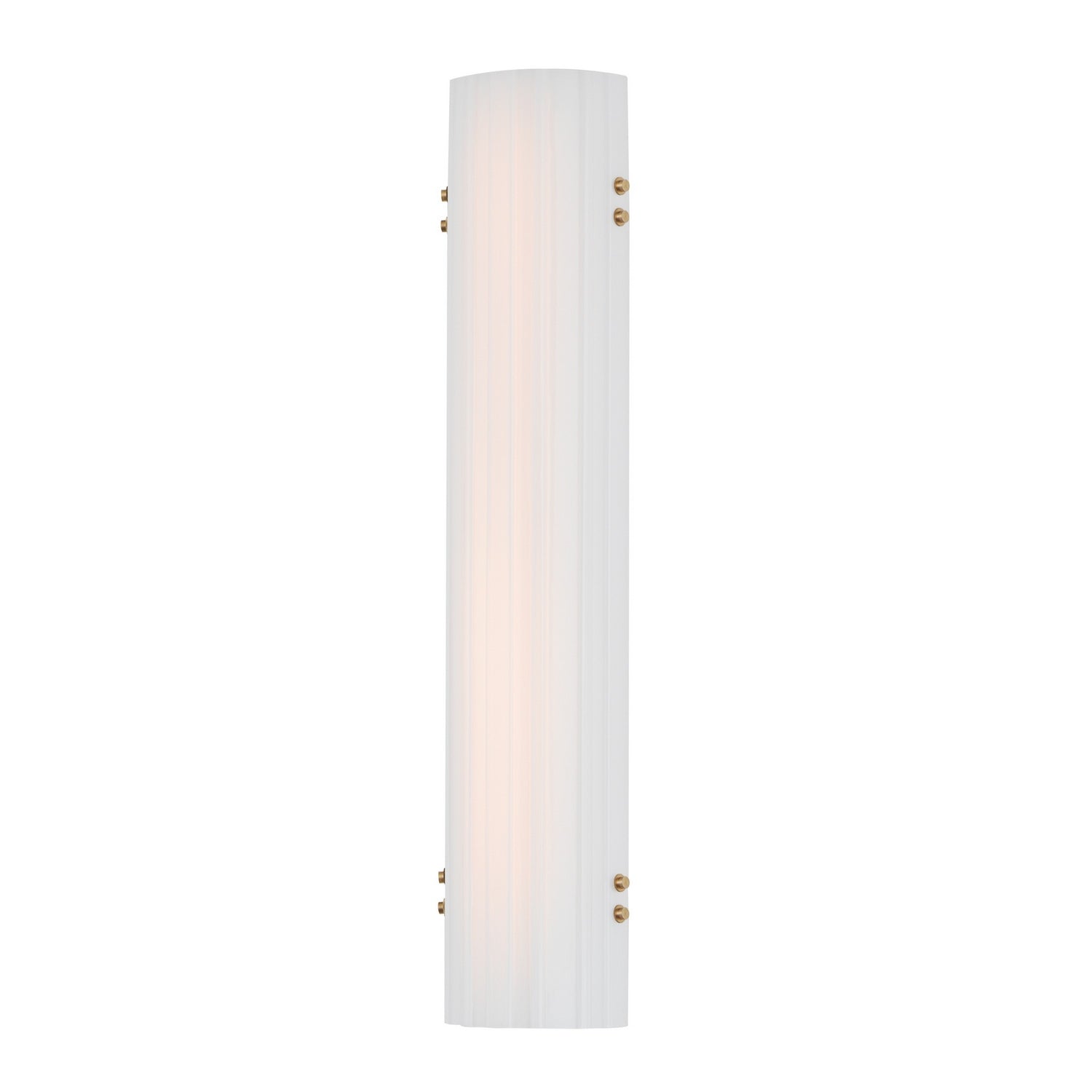 Studio M - SM21364WTNAB - LED Bath Vanity - Facets - Natural Aged Brass