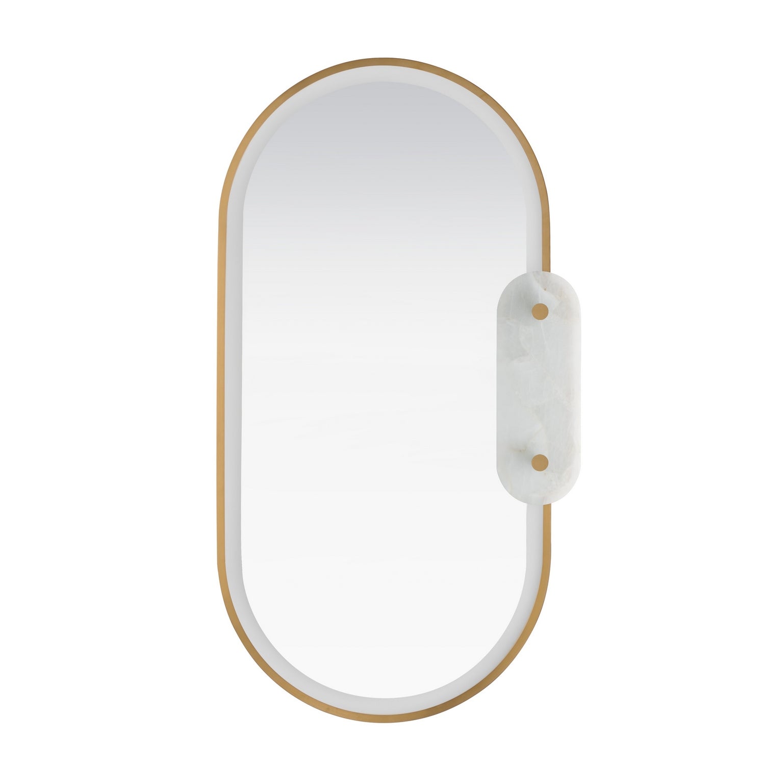 Studio M - SM24800WABCN - LED Mirror - Stonewall - Brushed Champagne