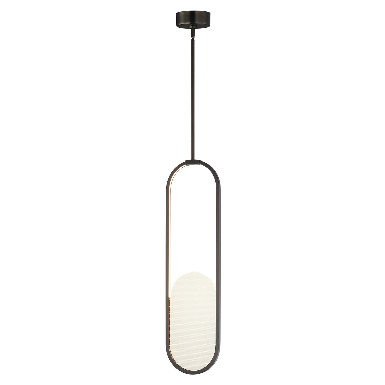 Studio M - SM24882GM - LED Pendant - Trance - Gunmetal