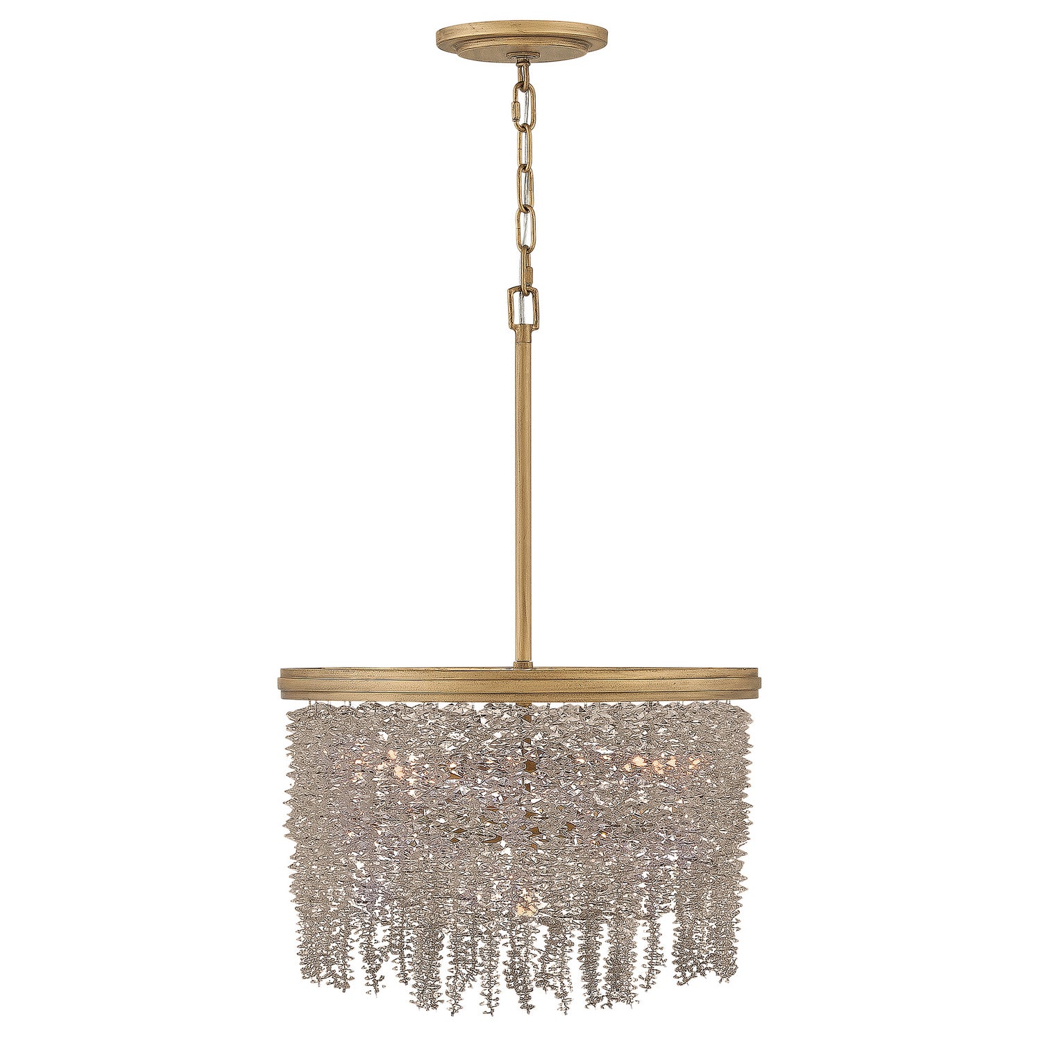 Fredrick Ramond - FR41493BNG-LA - LED Convertible Semi-Flush Mount - Rubina - Burnished Gold