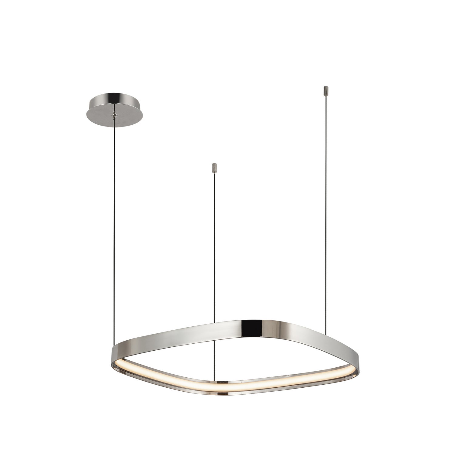 Kuzco Lighting - PD78019-PN-UNV - LED Pendant - Yukon - Polished Nickel