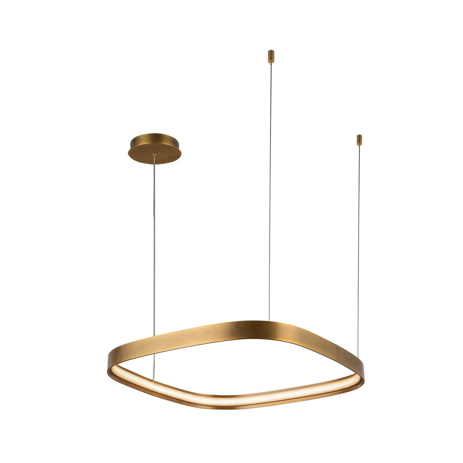Kuzco Lighting - PD78019-VB-UNV - LED Pendant - Yukon - Vintage Brass