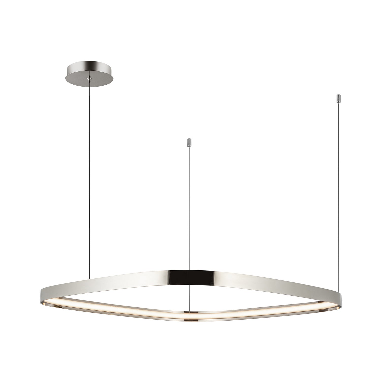 Kuzco Lighting - PD78031-PN-UNV - LED Pendant - Yukon - Polished Nickel