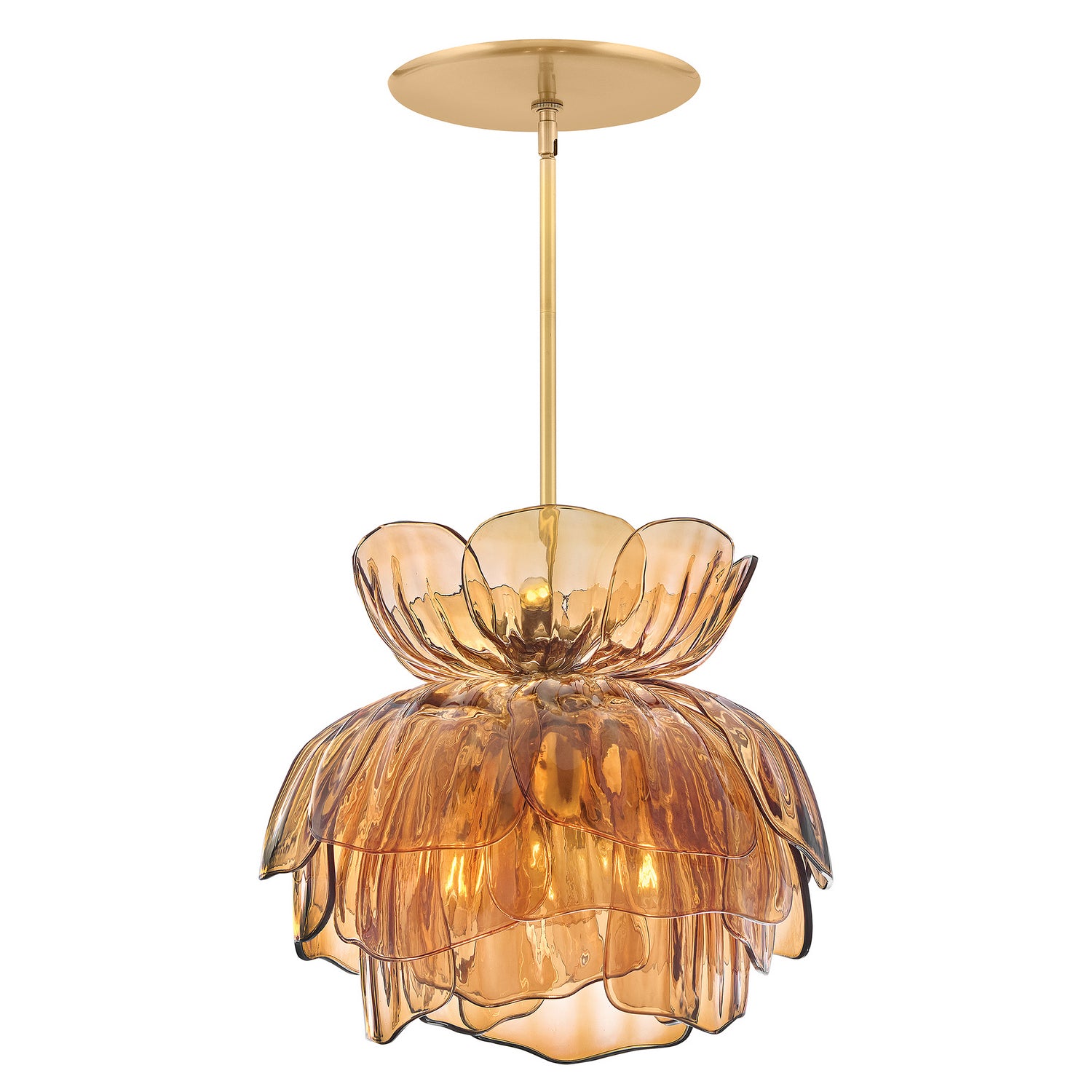 Fredrick Ramond - FR46895UB-AM - LED Chandelier - Fantine - Unlacquered Brass