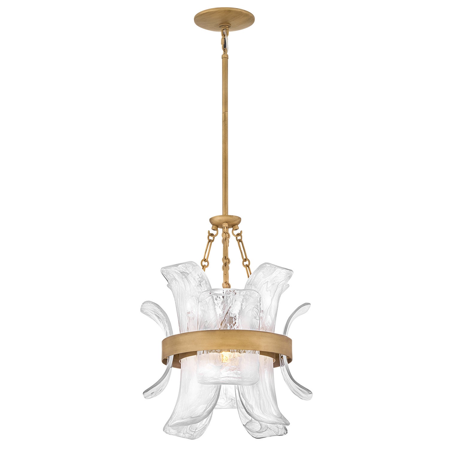 Fredrick Ramond - FR46917BNG - LED Pendant - Fleur - Burnished Gold