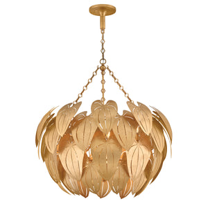 Fredrick Ramond - FR47166DA - LED Chandelier - Camille - Distressed Brass