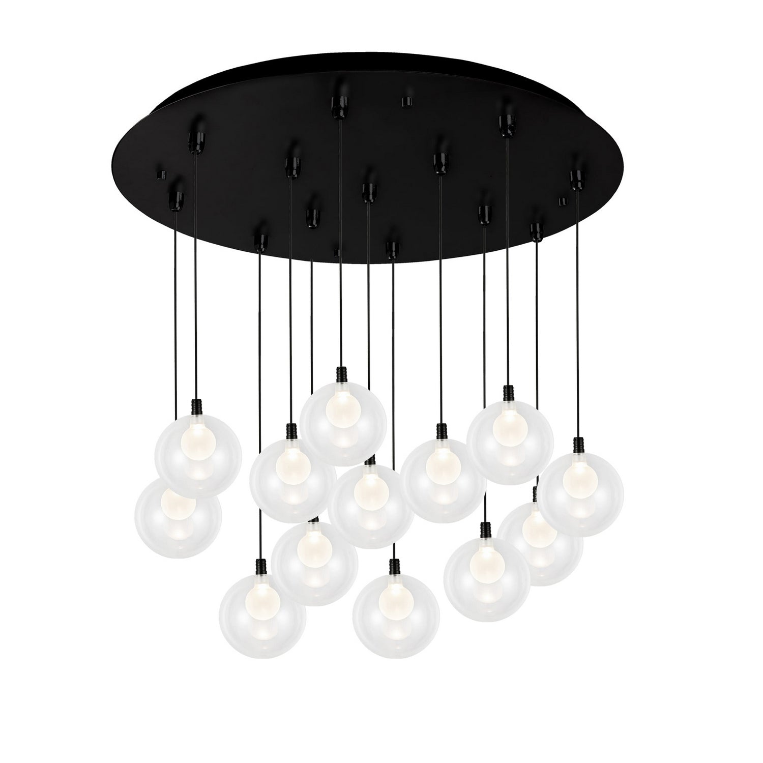 Kuzco Lighting - MP3106BK-13 - LED Pendant - Bolla - Black