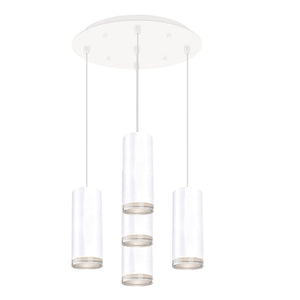 Kuzco Lighting - MP401431WH-05 - LED Pendant - Cameo - White