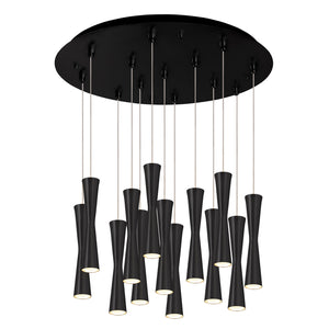 Kuzco Lighting - MP42502BK-13 - LED Pendant - Robson - Black