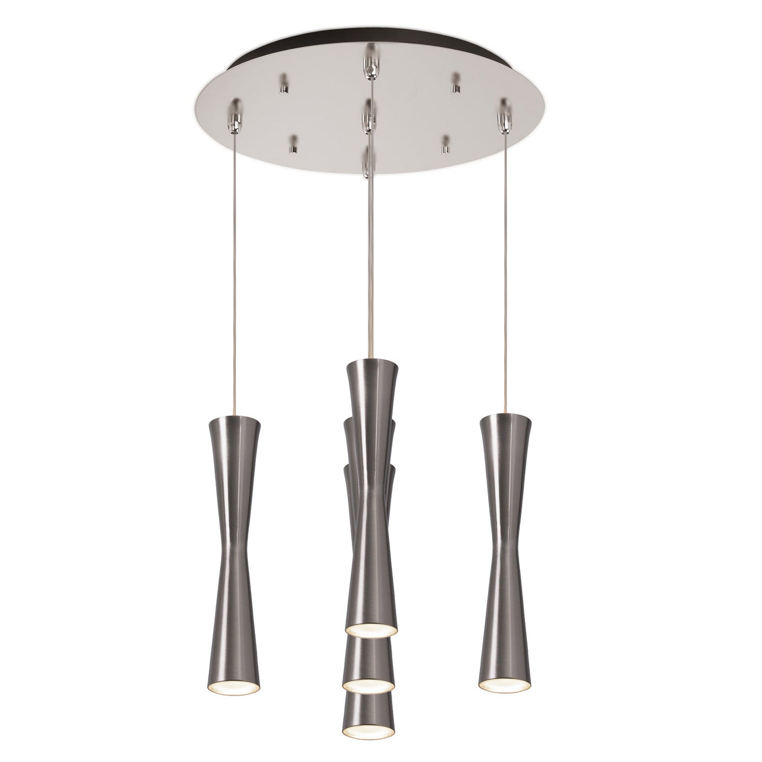 Kuzco Lighting - MP42502BN-05 - LED Pendant - Robson - Brushed Nickel
