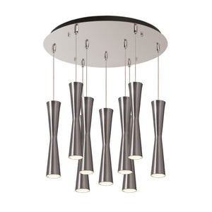 Kuzco Lighting - MP42502BN-09 - LED Pendant - Robson - Brushed Nickel