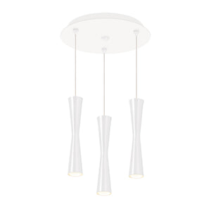 Kuzco Lighting - MP42502WH-03 - LED Pendant - Robson - White