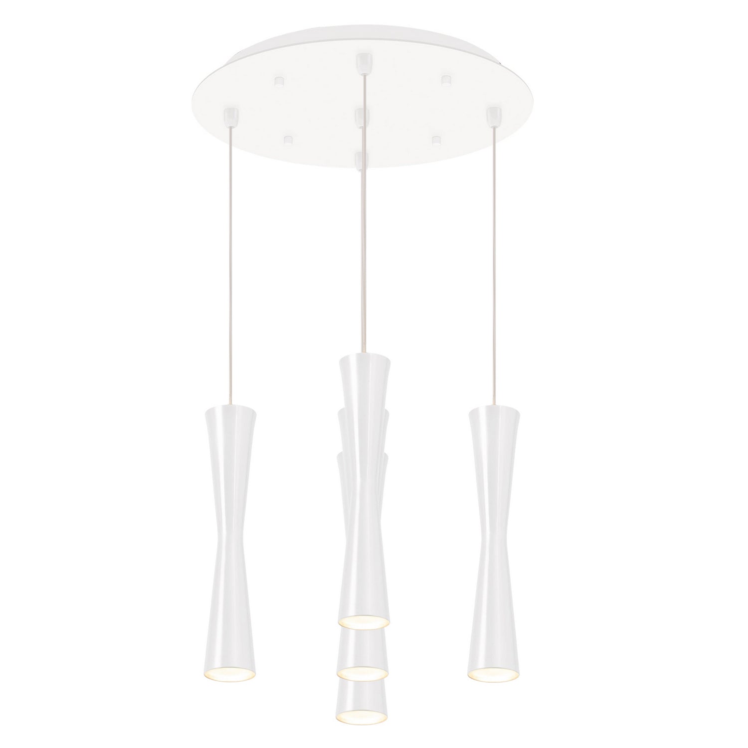 Kuzco Lighting - MP42502WH-05 - LED Pendant - Robson - White