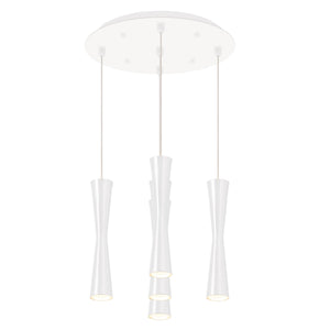 Kuzco Lighting - MP42502WH-05 - LED Pendant - Robson - White