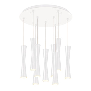 Kuzco Lighting - MP42502WH-09 - LED Pendant - Robson - White