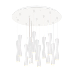 Kuzco Lighting - MP42502WH-13 - LED Pendant - Robson - White