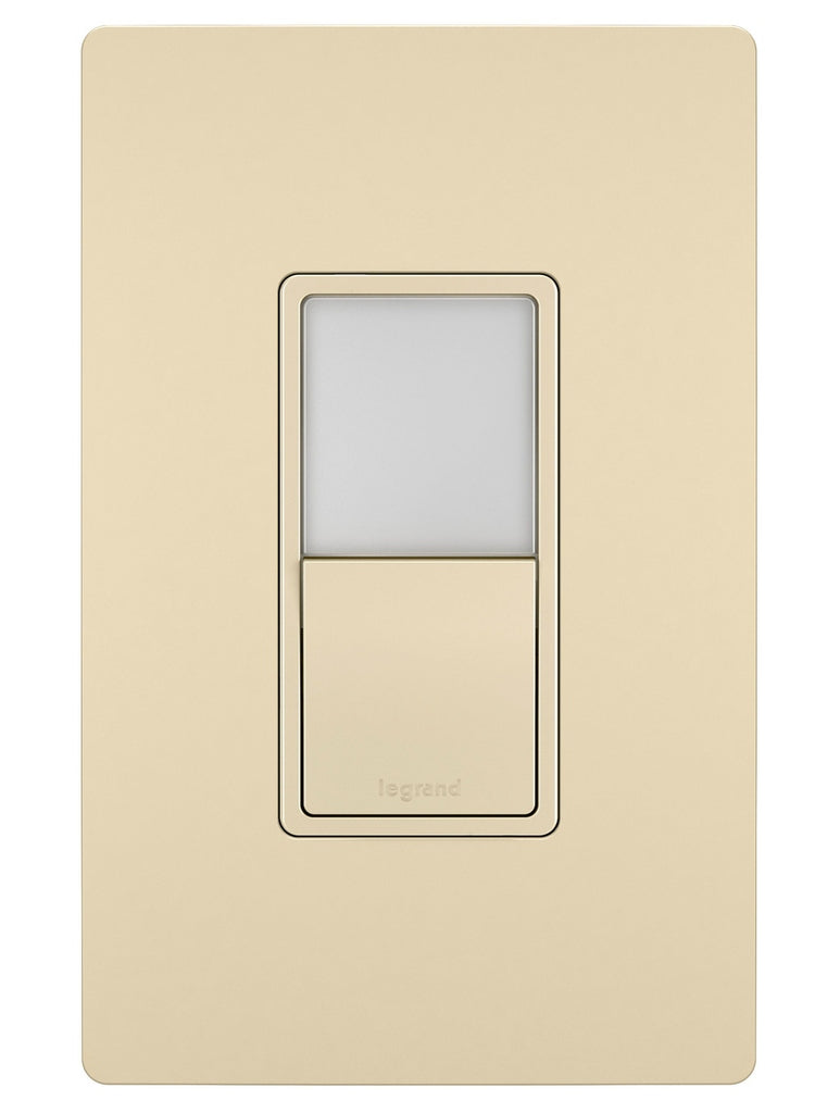 Legrand - NTL873ICC6 - Single Pole/3-Way Switch with Night Light - radiant - Ivory
