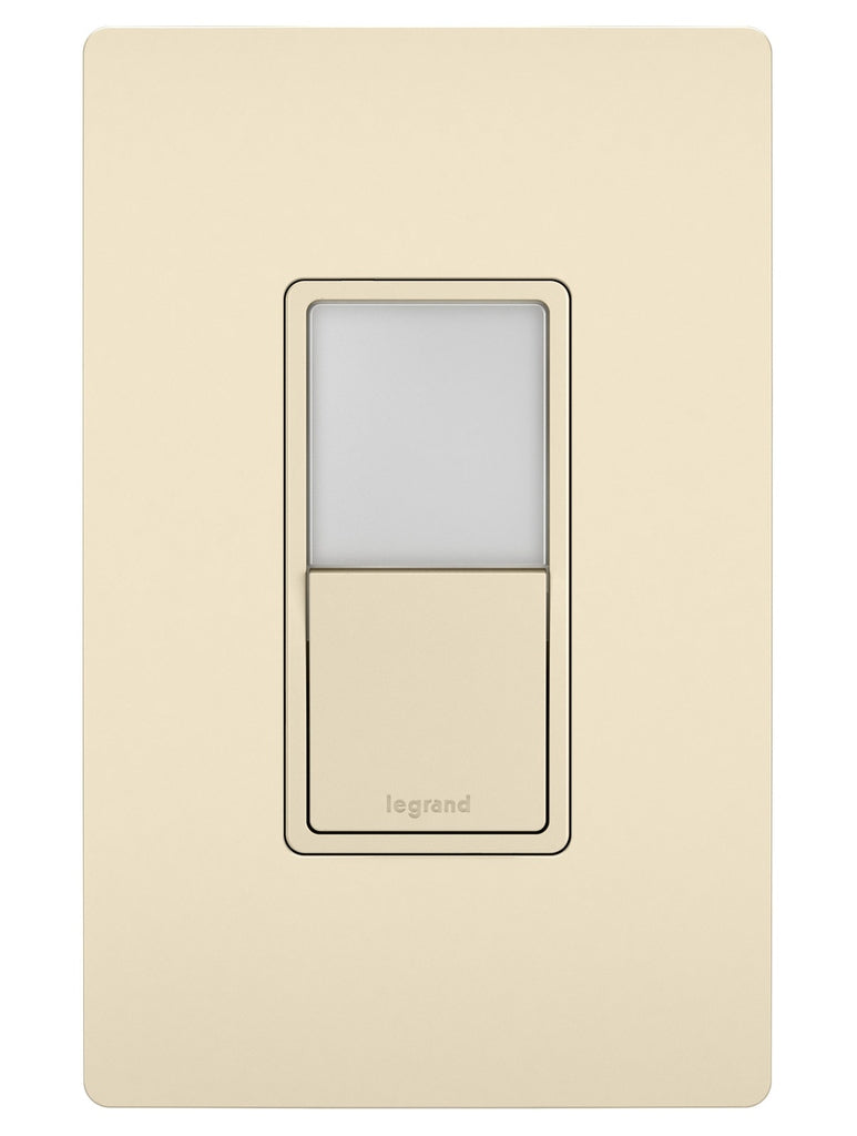 Legrand - NTL873LACC6 - Single Pole/3-Way Switch with Night Light - radiant - Light Almond