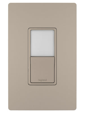 Legrand - NTL873NICC6 - Single Pole/3-Way Switch with Night Light - radiant - Nickel