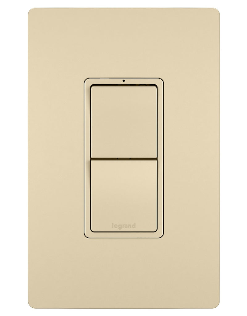 Legrand - RCD33I - Two Single Pole/3-Way Switches - radiant - Ivory