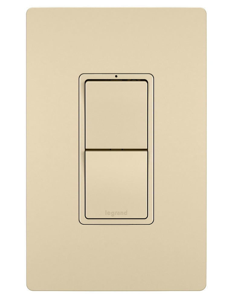 Legrand - RCD33I - Two Single Pole/3-Way Switches - radiant - Ivory