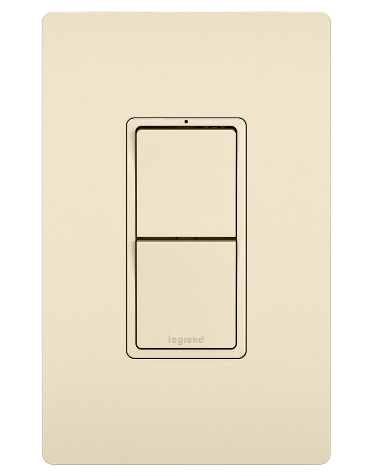 Legrand - RCD33LA - Two Single Pole/3-Way Switches - radiant - Light Almond